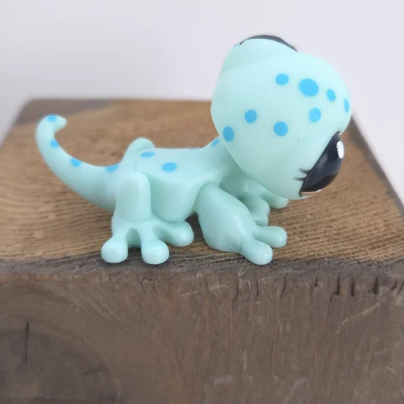 Littlest Pet Shop LPS Frog #264 Gecko #2212 - Picture 4 of 13